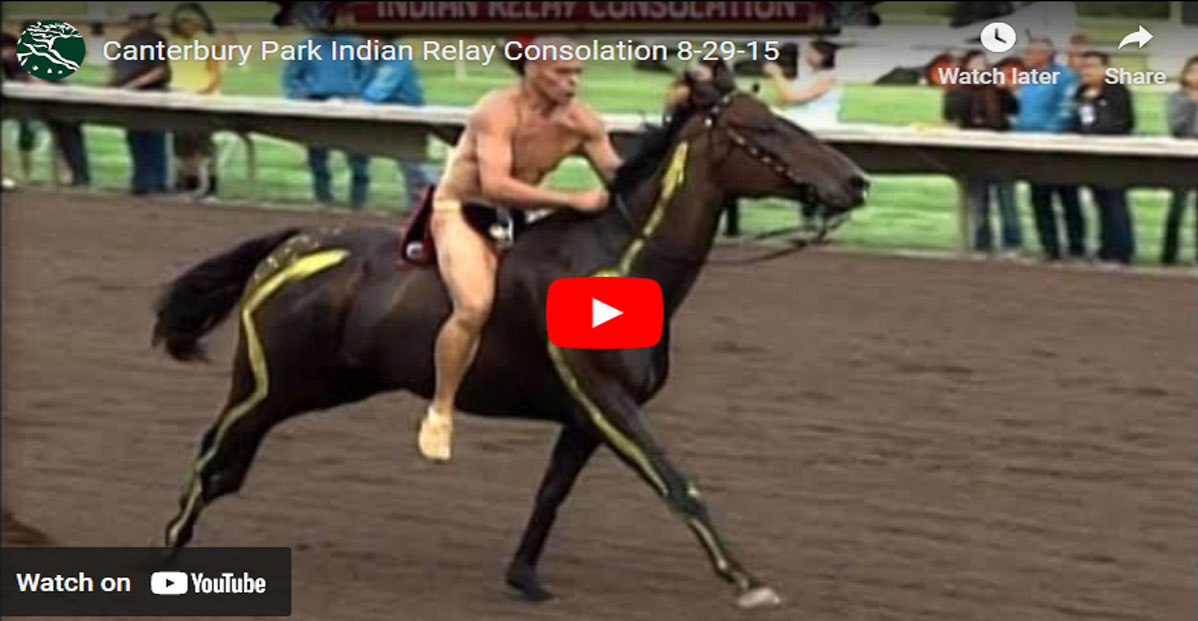 Canterbury Park Indian Relay Race Stable Express